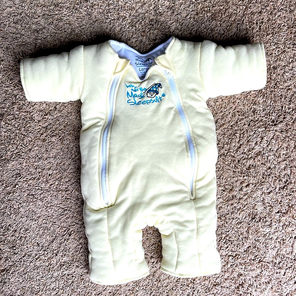 Baby Merlin's Magic Sleepsuit - 100% Cotton Baby Transition Swaddle